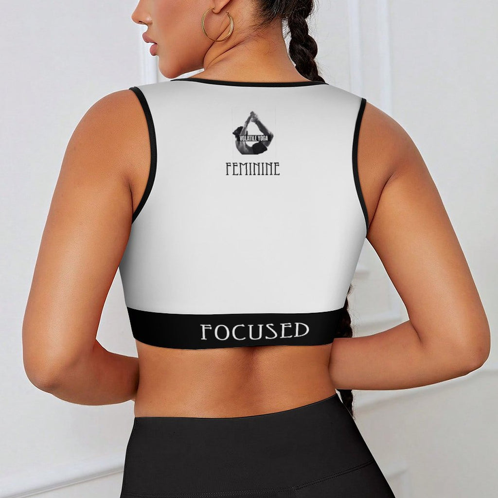 Fearless • Focused • Feminine – Women’s Yoga Top