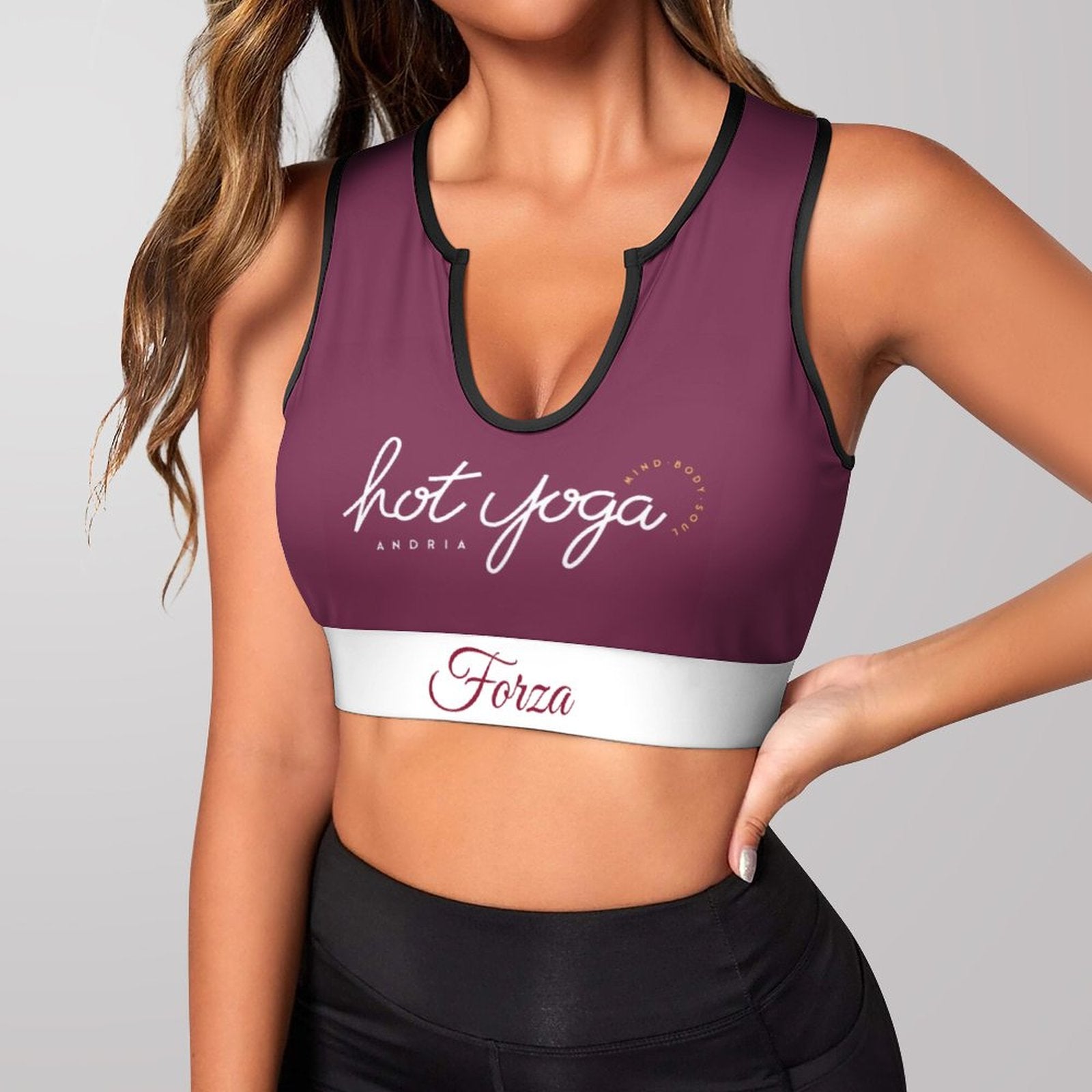 🔥 FORZA • CORAGGIO  — Performance Top Donna