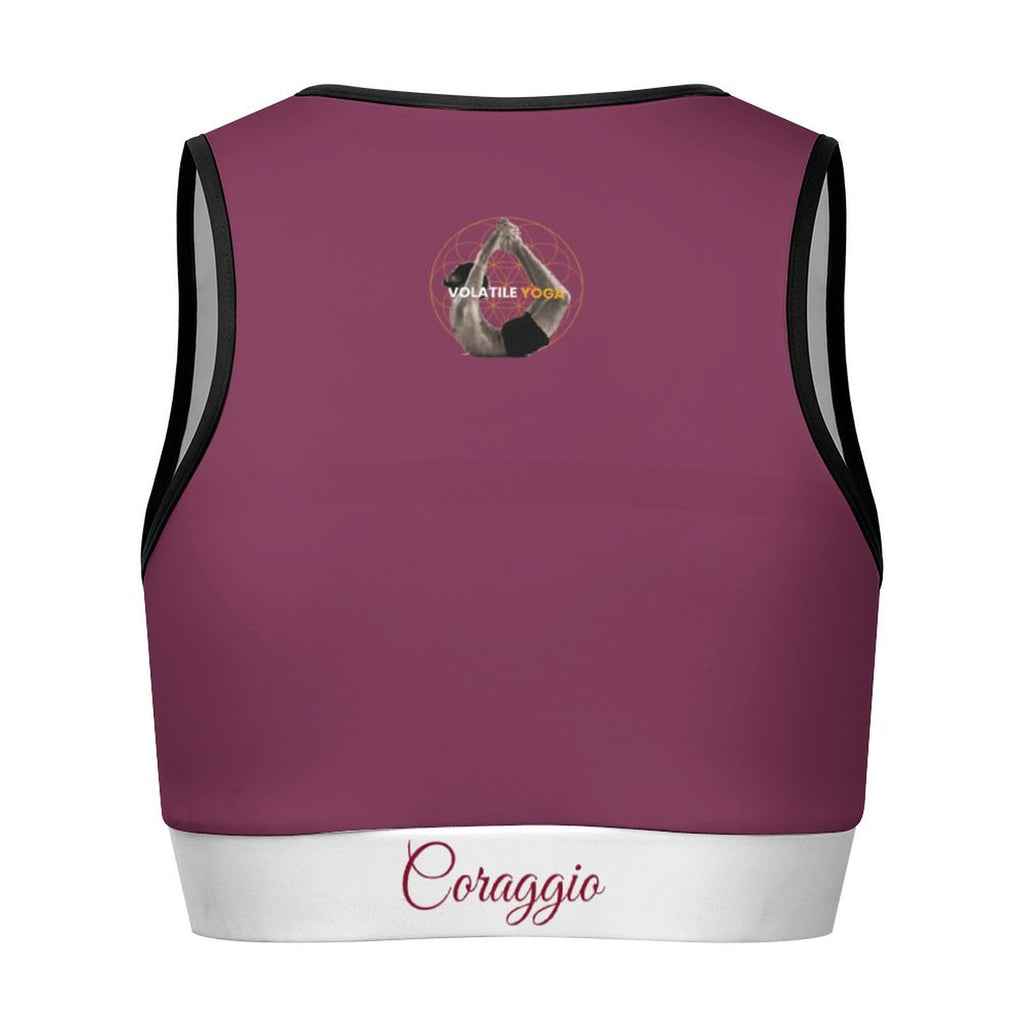 🔥 FORZA • CORAGGIO  — Performance Top Donna