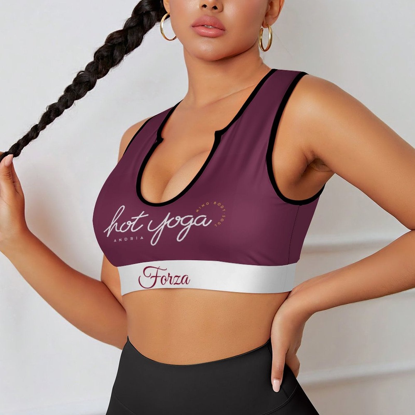🔥 FORZA • CORAGGIO  — Performance Top Donna