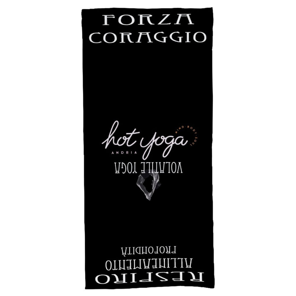 🔥 Telo Yoga "Forza e Respiro" — Edizione Rituale |  HotYoga Andria x VolatileYoga