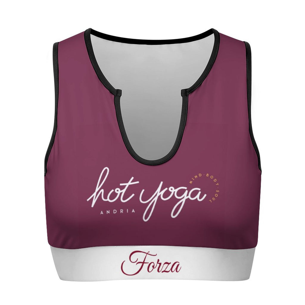 🔥 FORZA • CORAGGIO  — Performance Top Donna