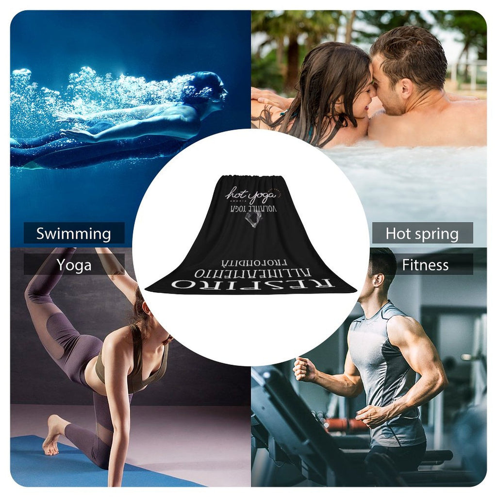 🔥 Telo Yoga "Forza e Respiro" — Edizione Rituale |  HotYoga Andria x VolatileYoga
